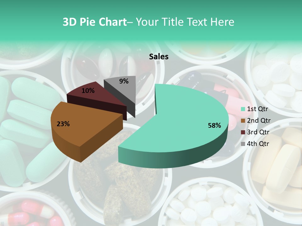Pharmacy Drug Bottle PowerPoint Template