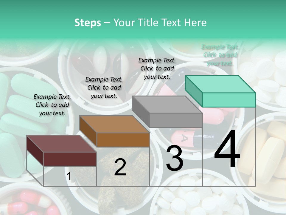 Pharmacy Drug Bottle PowerPoint Template