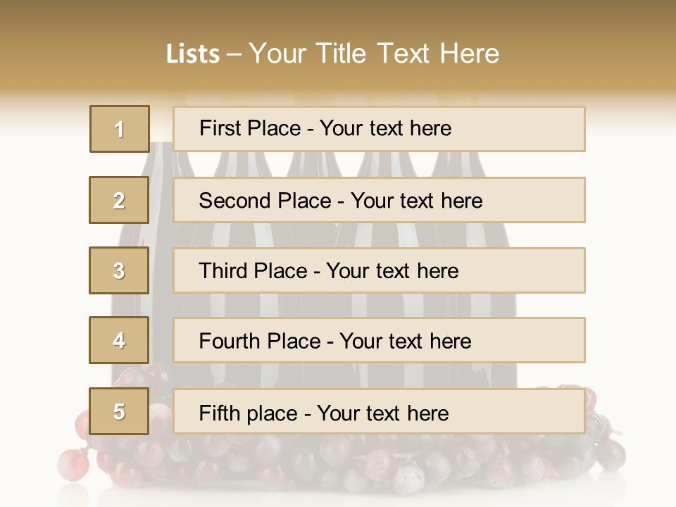 Grape Harvest Aroma PowerPoint Template