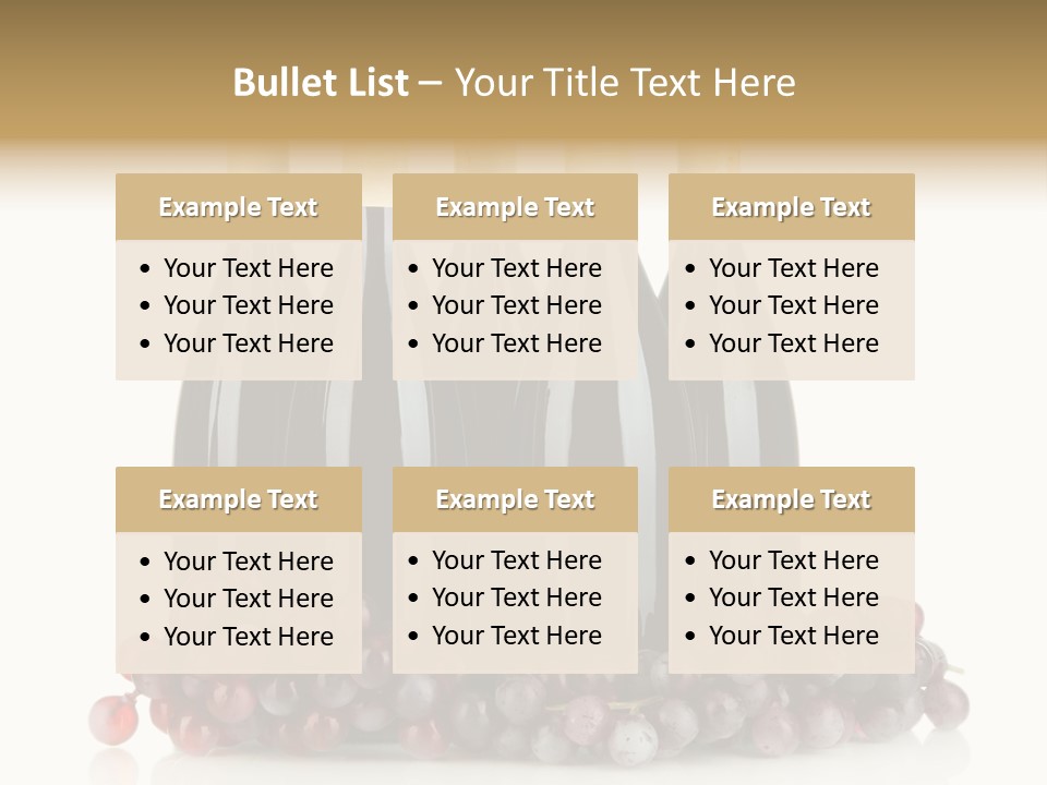 Grape Harvest Aroma PowerPoint Template