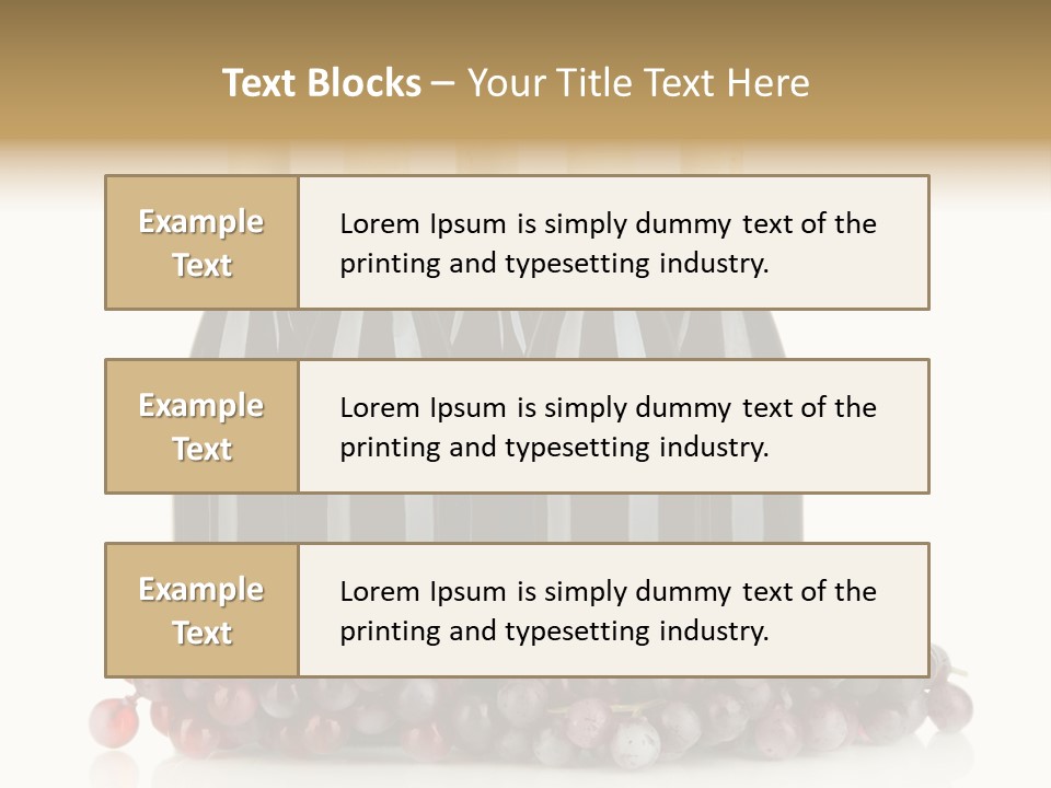 Grape Harvest Aroma PowerPoint Template