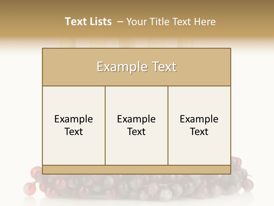 Grape Harvest Aroma PowerPoint Template