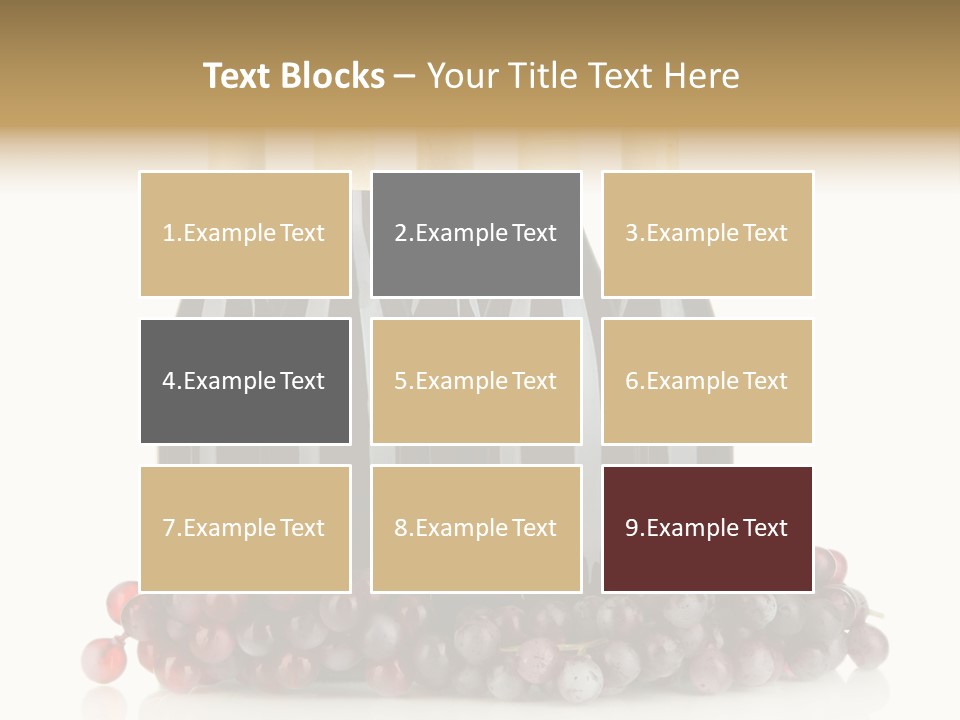 Grape Harvest Aroma PowerPoint Template