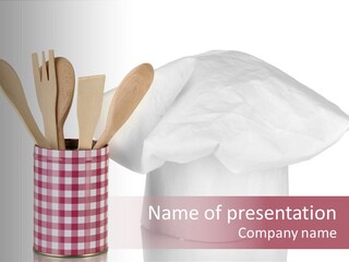 Pink Cap Necessary PowerPoint Template