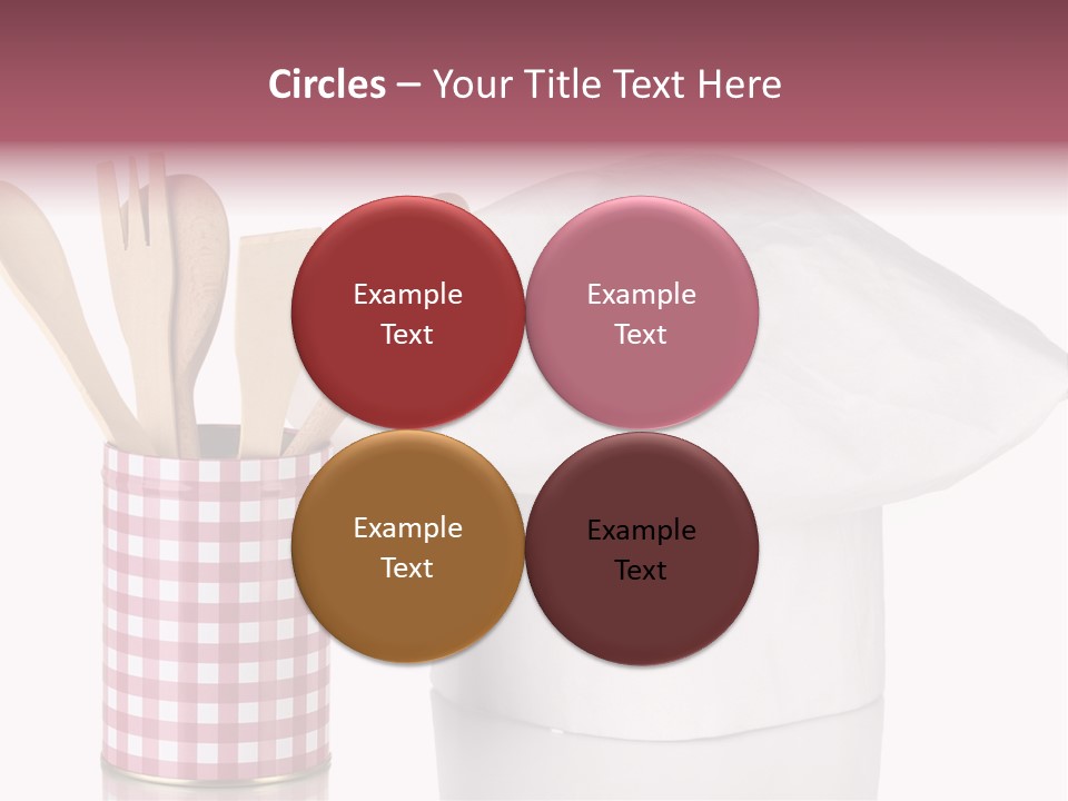 Pink Cap Necessary PowerPoint Template