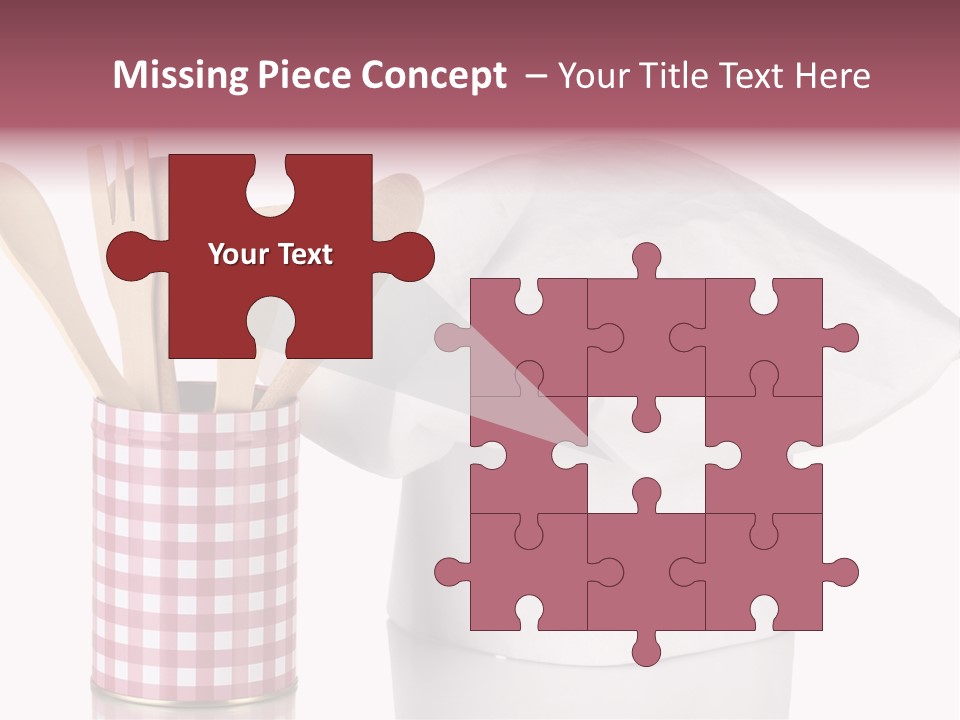 Pink Cap Necessary PowerPoint Template
