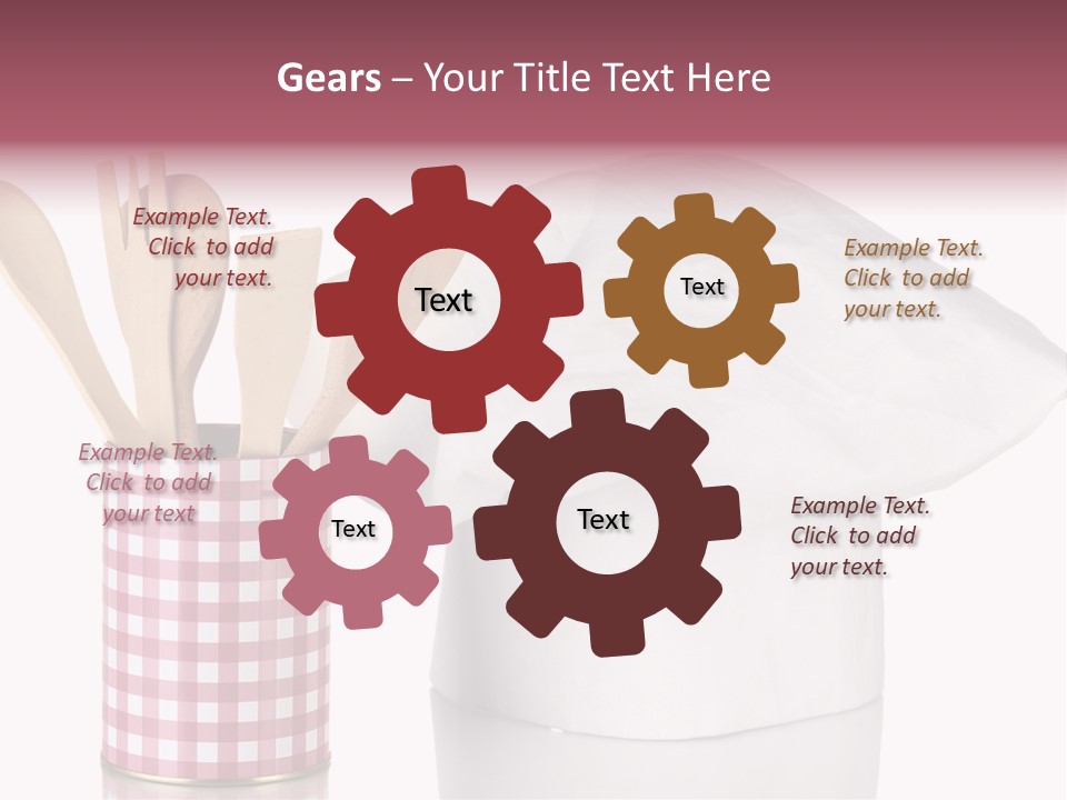 Pink Cap Necessary PowerPoint Template