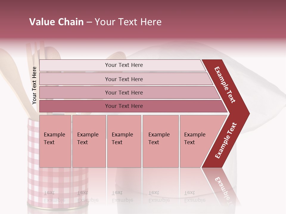 Pink Cap Necessary PowerPoint Template