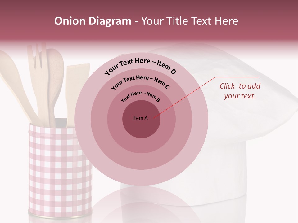 Pink Cap Necessary PowerPoint Template
