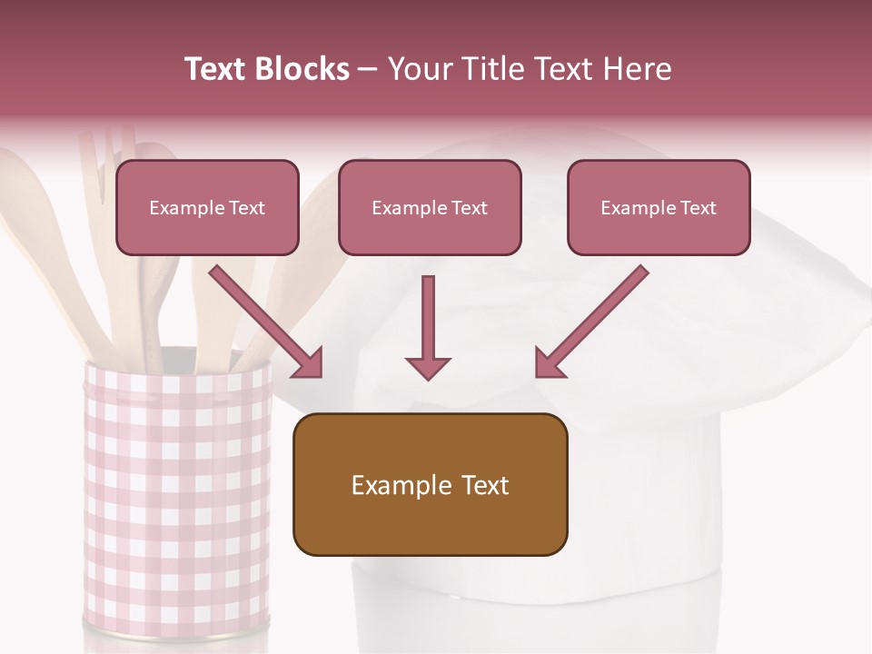 Pink Cap Necessary PowerPoint Template