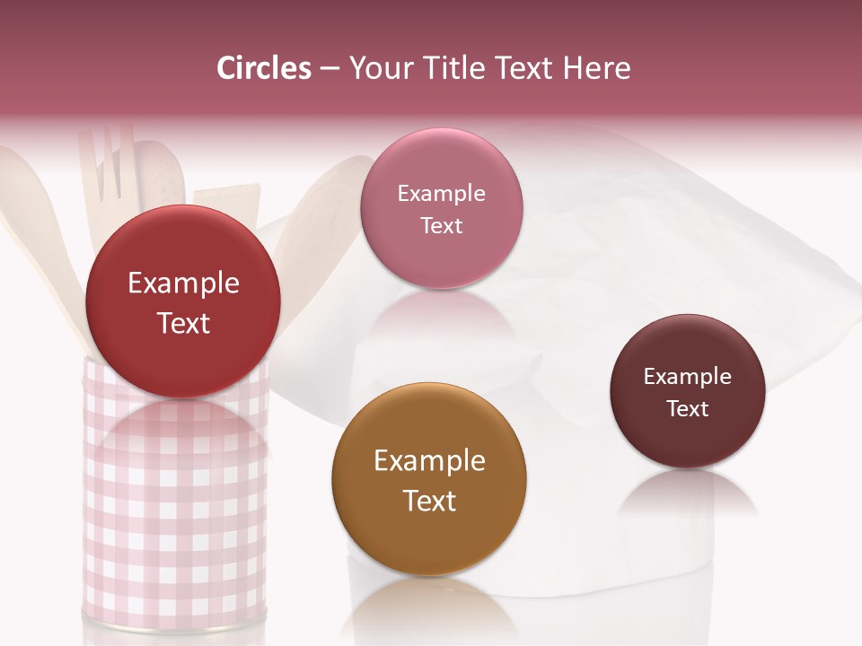 Pink Cap Necessary PowerPoint Template