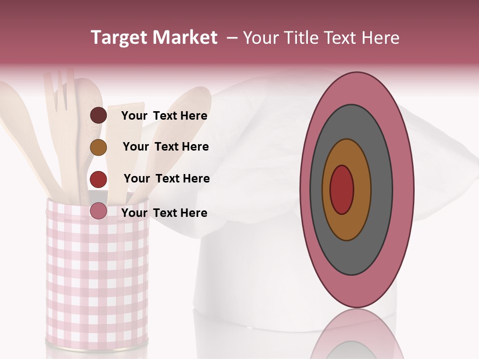 Pink Cap Necessary PowerPoint Template
