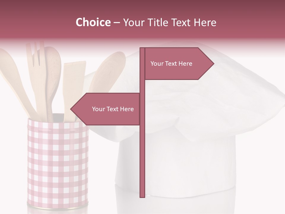 Pink Cap Necessary PowerPoint Template