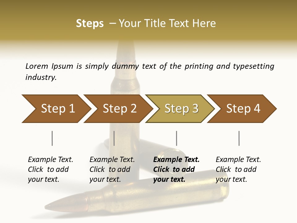 Missile Ball Calibre PowerPoint Template