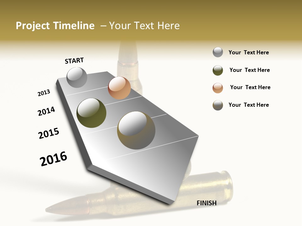 Missile Ball Calibre PowerPoint Template