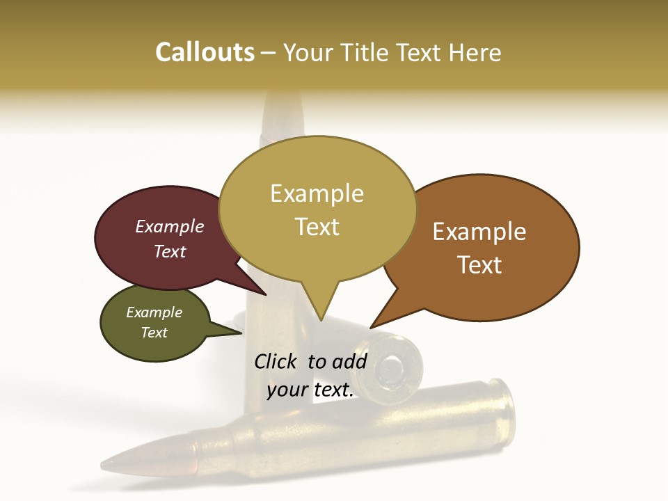 Missile Ball Calibre PowerPoint Template