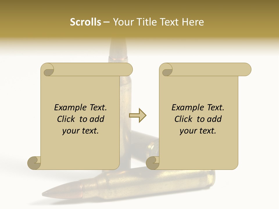 Missile Ball Calibre PowerPoint Template