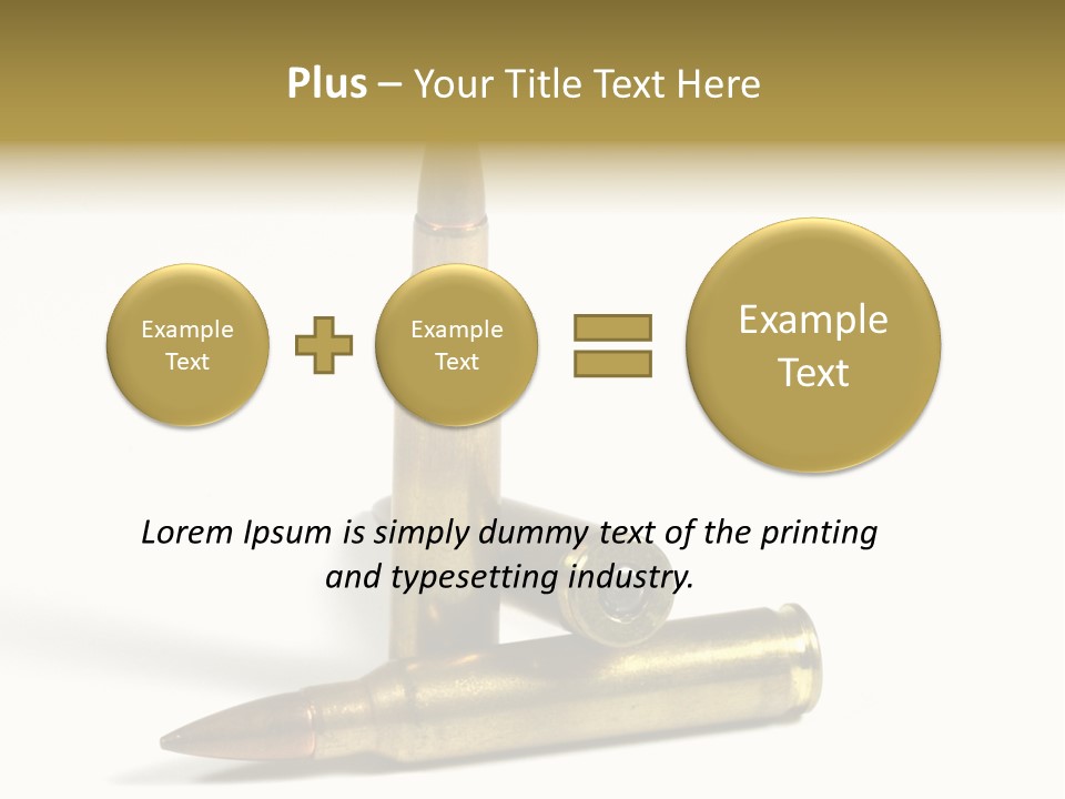 Missile Ball Calibre PowerPoint Template