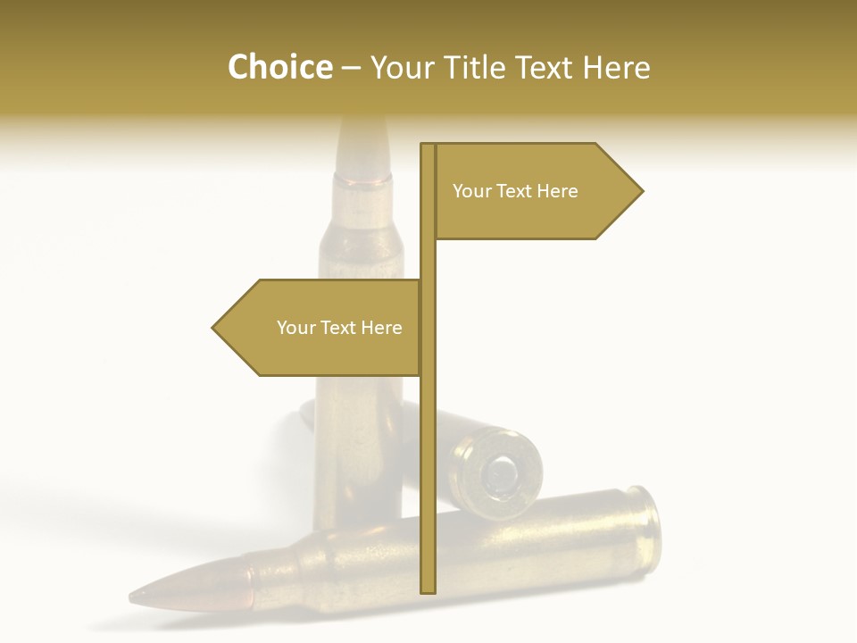 Missile Ball Calibre PowerPoint Template