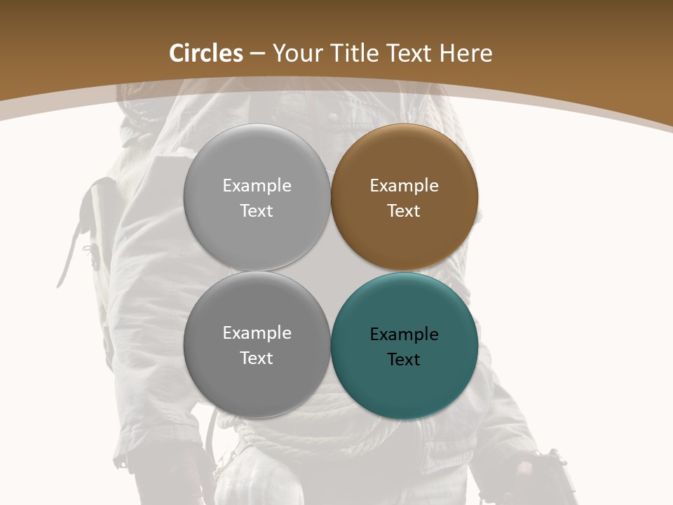 Mask Backpack Armageddon PowerPoint Template