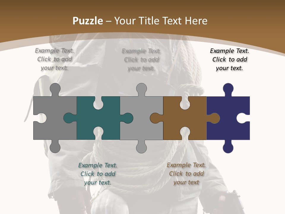 Mask Backpack Armageddon PowerPoint Template