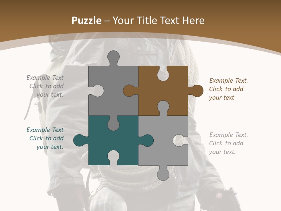 Mask Backpack Armageddon PowerPoint Template