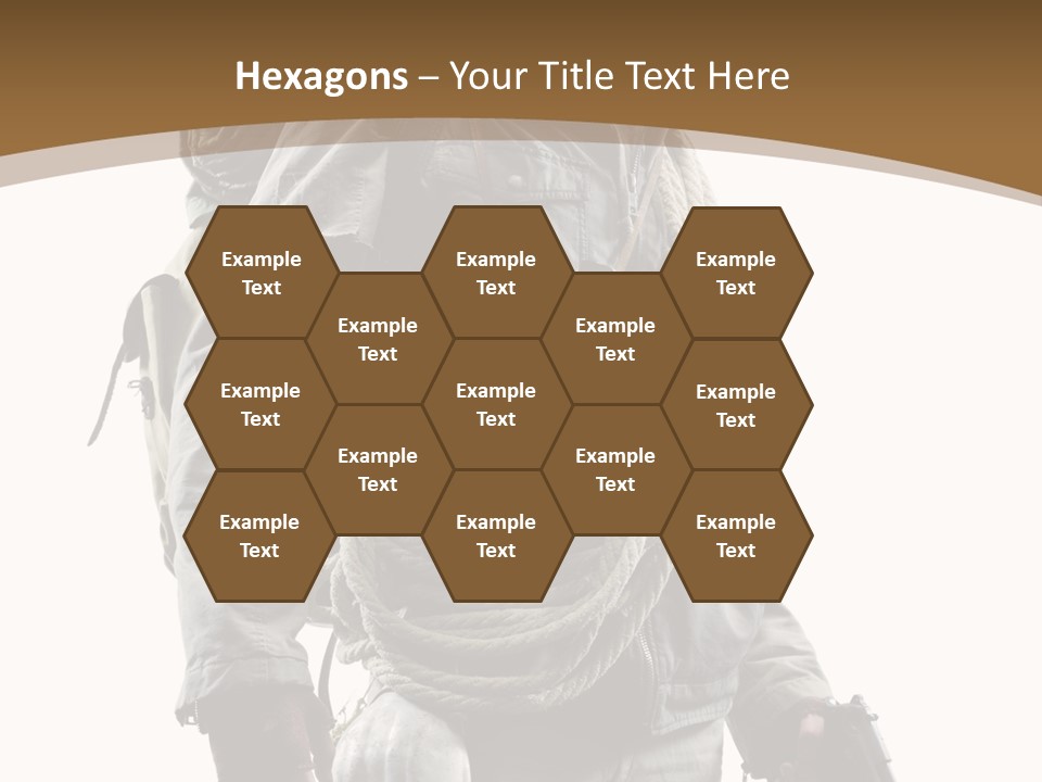 Mask Backpack Armageddon PowerPoint Template