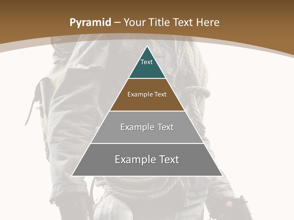 Mask Backpack Armageddon PowerPoint Template
