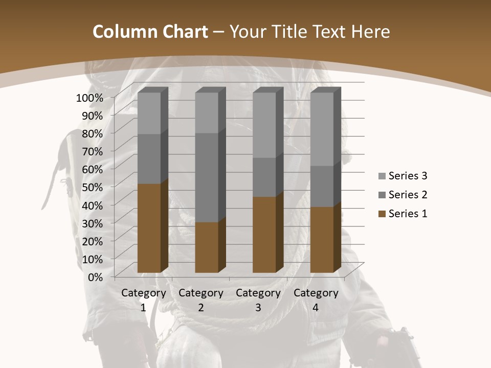 Mask Backpack Armageddon PowerPoint Template