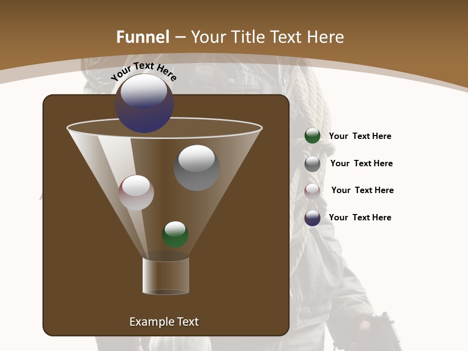 Mask Backpack Armageddon PowerPoint Template