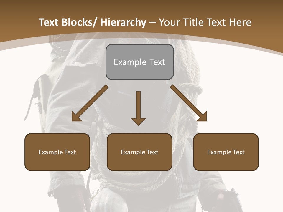 Mask Backpack Armageddon PowerPoint Template