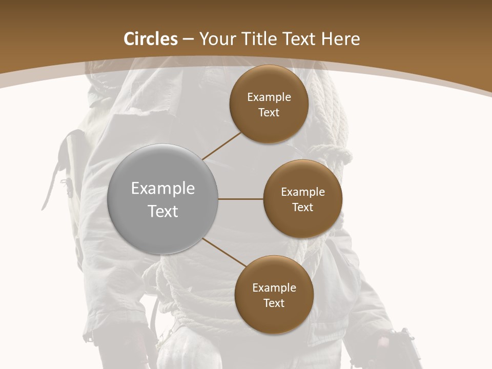 Mask Backpack Armageddon PowerPoint Template