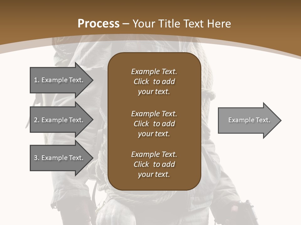 Mask Backpack Armageddon PowerPoint Template