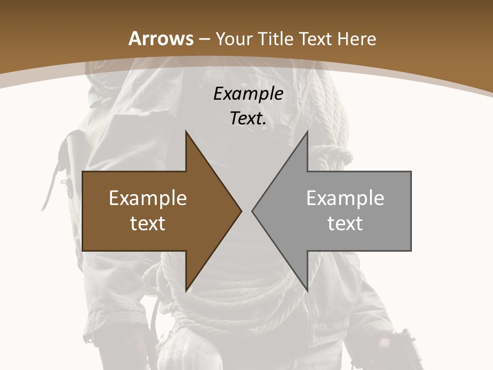 Mask Backpack Armageddon PowerPoint Template