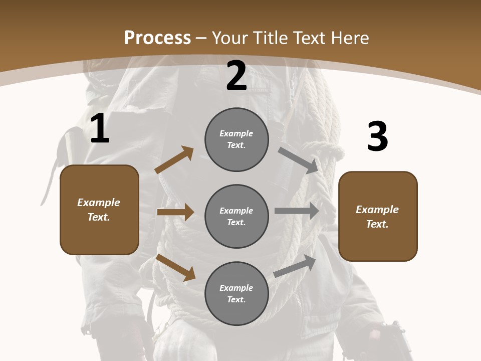 Mask Backpack Armageddon PowerPoint Template