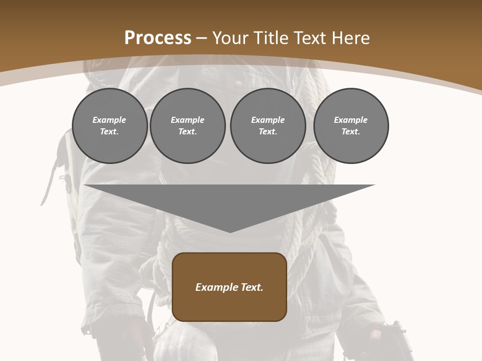 Mask Backpack Armageddon PowerPoint Template
