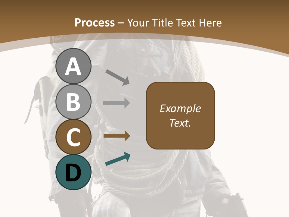 Mask Backpack Armageddon PowerPoint Template