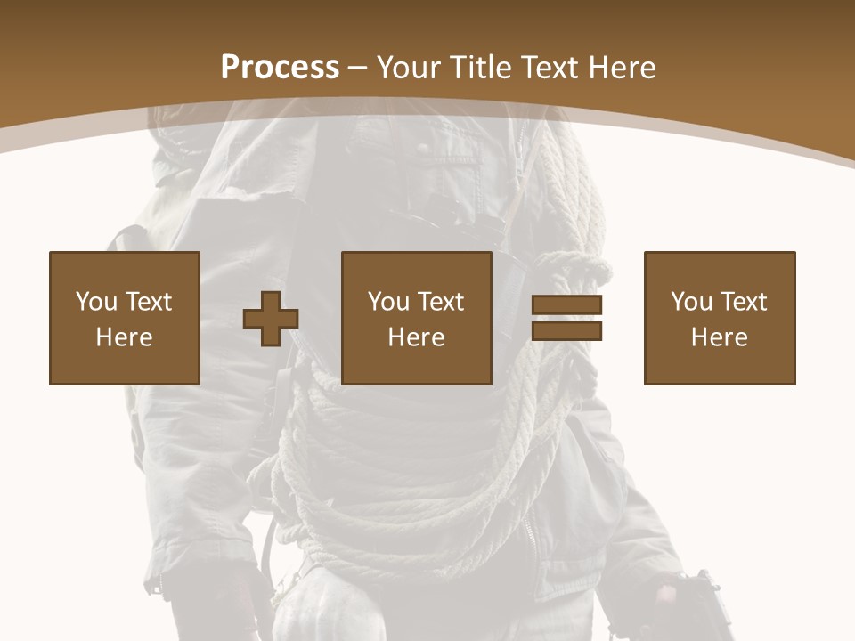 Mask Backpack Armageddon PowerPoint Template