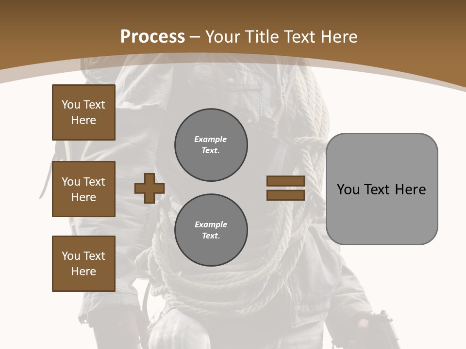 Mask Backpack Armageddon PowerPoint Template