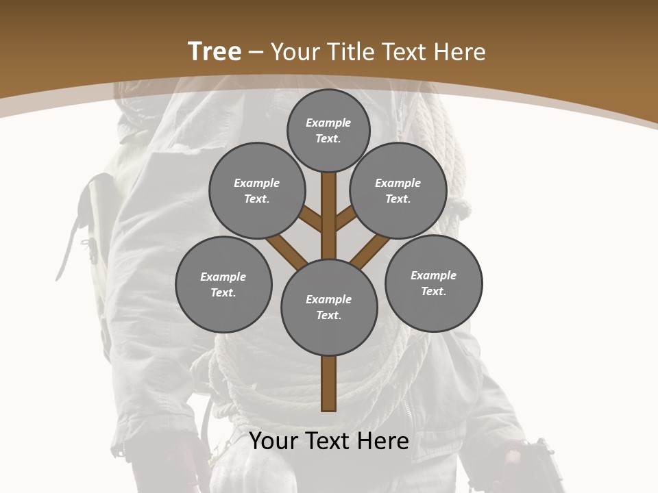 Mask Backpack Armageddon PowerPoint Template