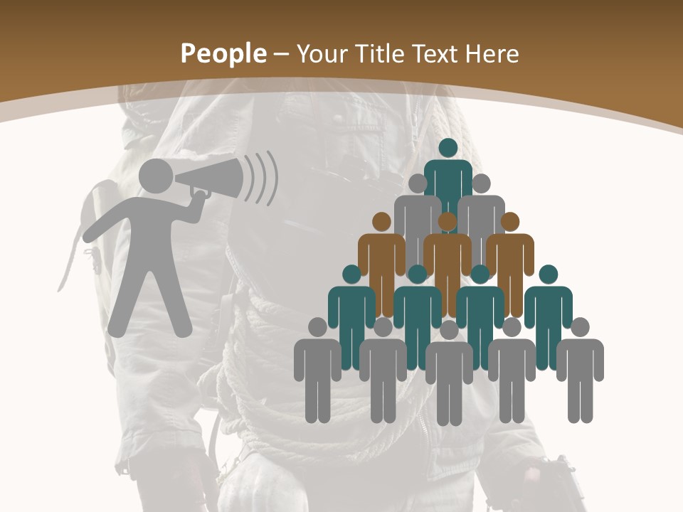 Mask Backpack Armageddon PowerPoint Template