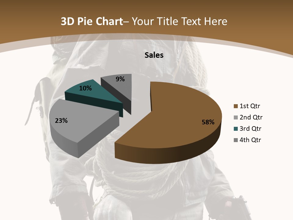 Mask Backpack Armageddon PowerPoint Template