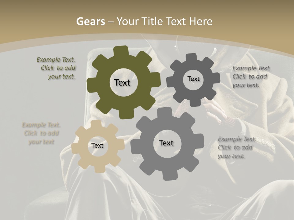 Aggressive Vertical Unrecognizable People PowerPoint Template