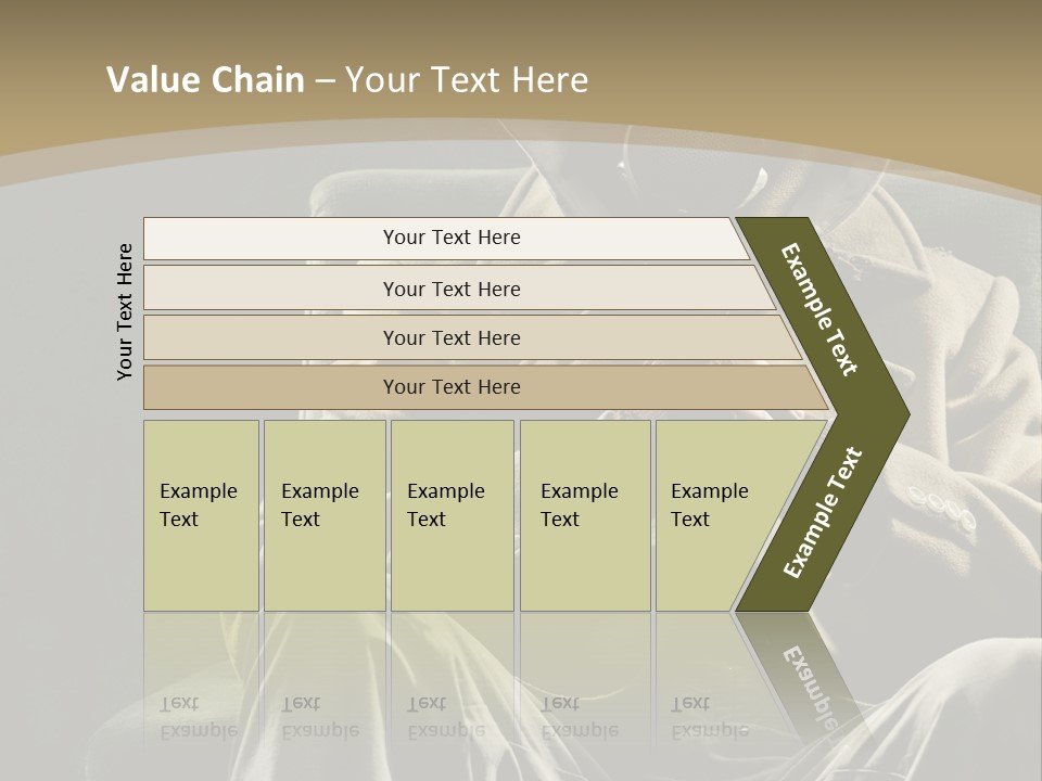 Aggressive Vertical Unrecognizable People PowerPoint Template