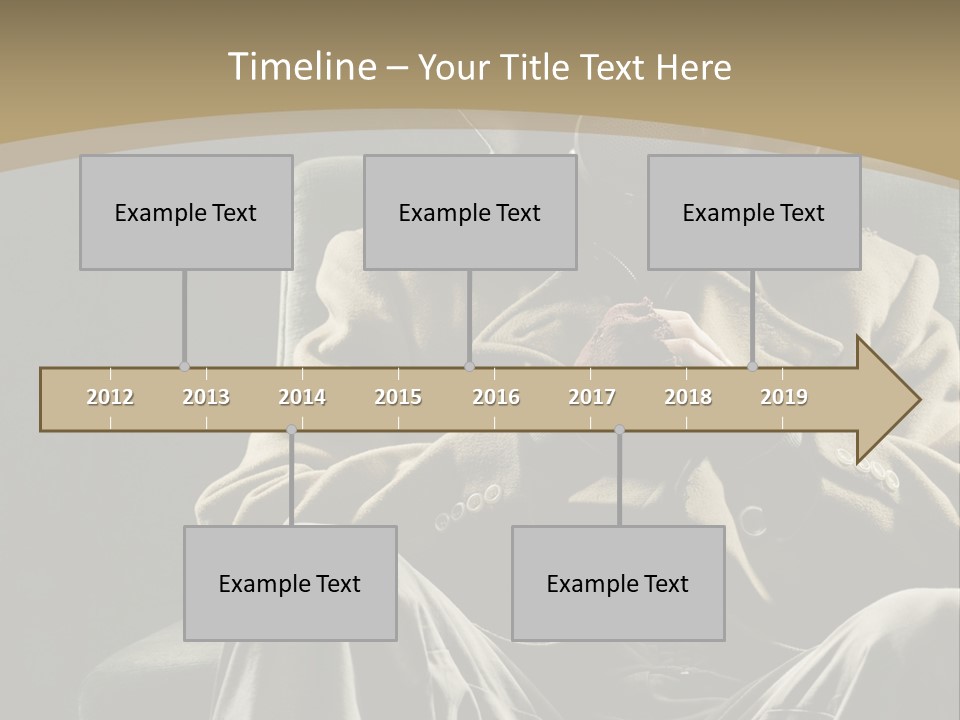 Aggressive Vertical Unrecognizable People PowerPoint Template