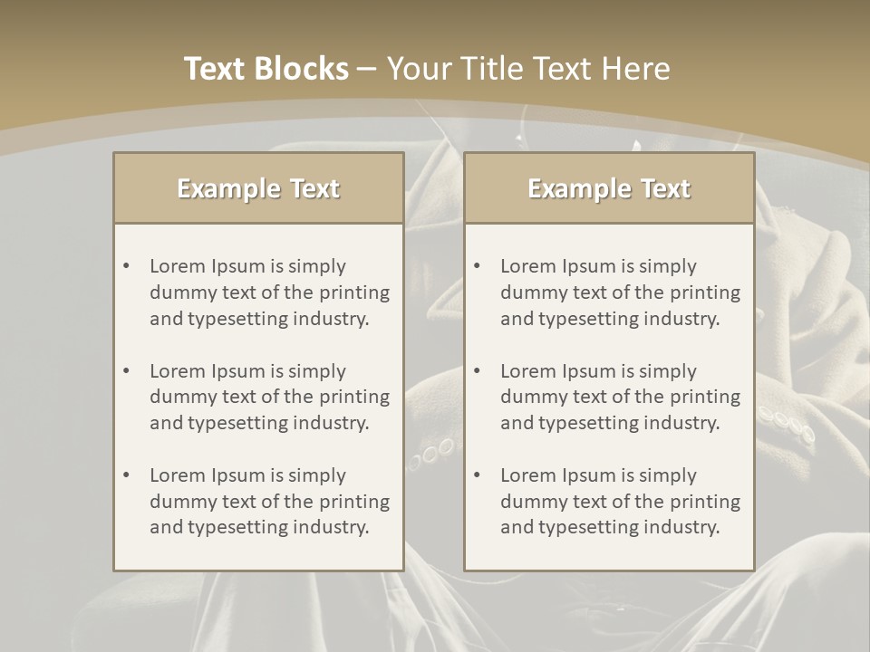 Aggressive Vertical Unrecognizable People PowerPoint Template