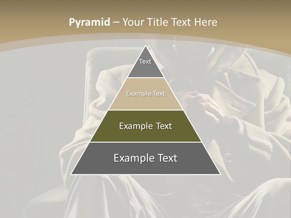 Aggressive Vertical Unrecognizable People PowerPoint Template