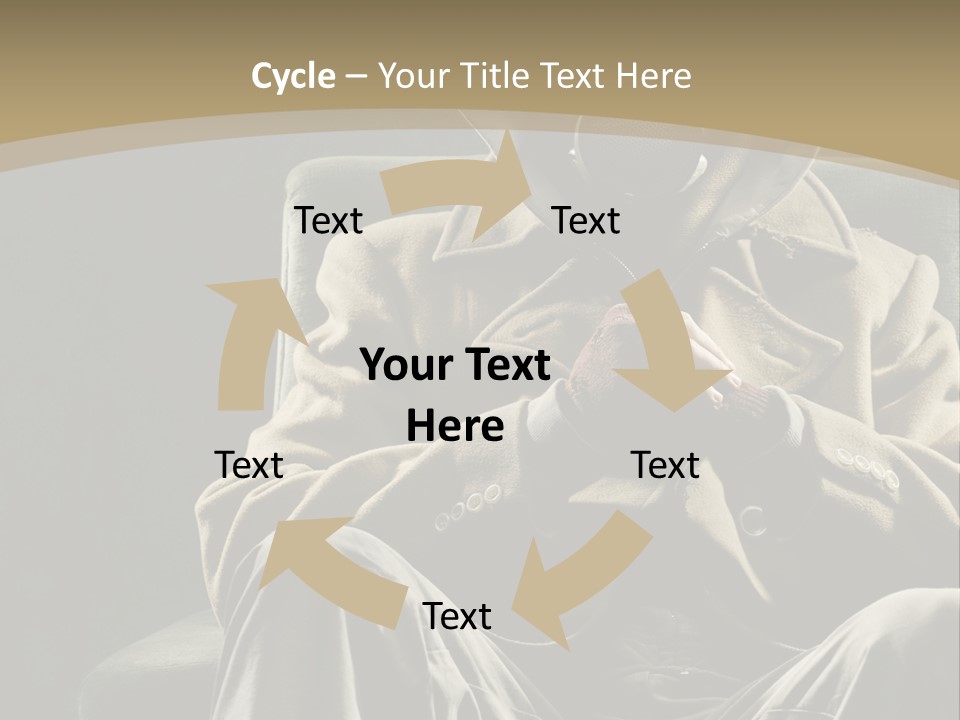 Aggressive Vertical Unrecognizable People PowerPoint Template
