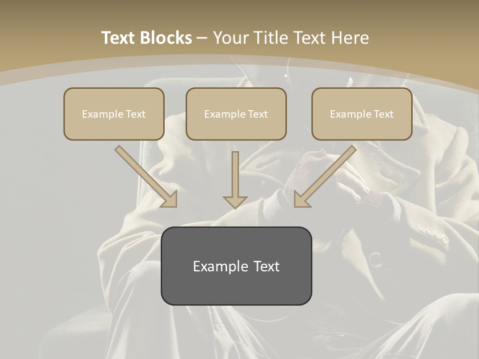 Aggressive Vertical Unrecognizable People PowerPoint Template