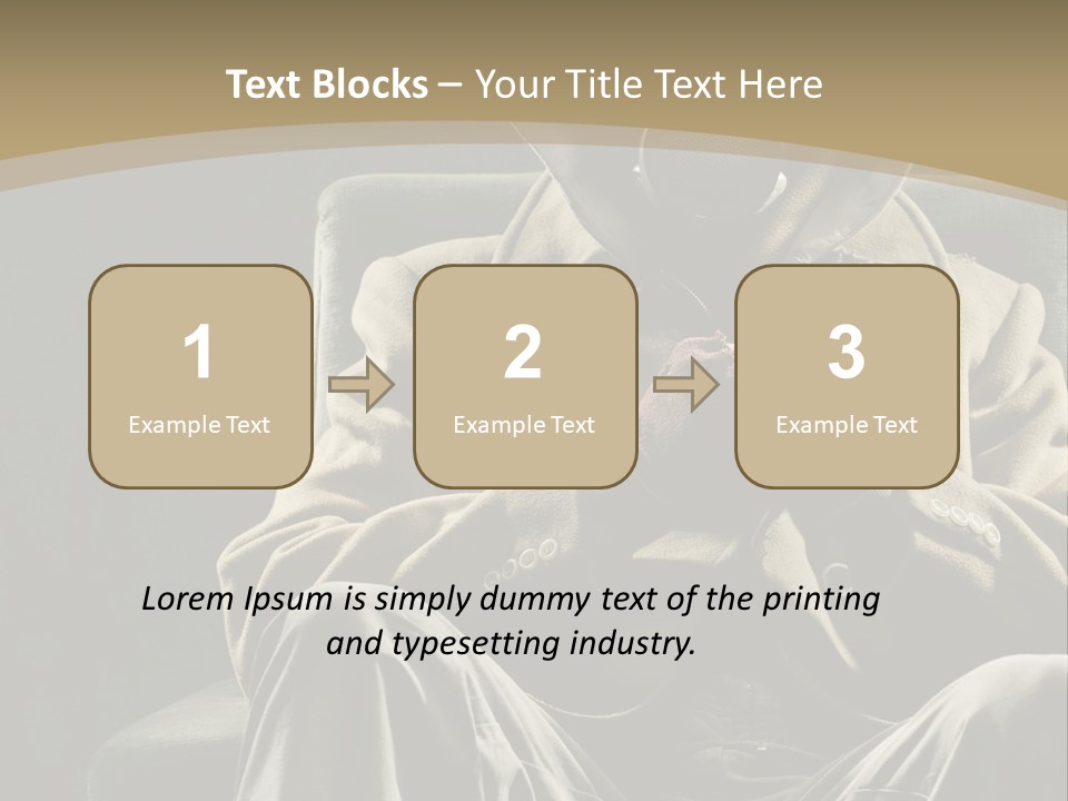 Aggressive Vertical Unrecognizable People PowerPoint Template